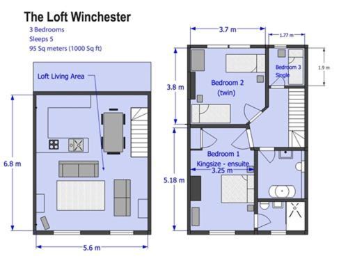 The Loft Winchester Exterior foto
